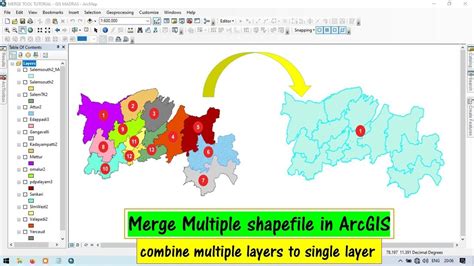 Use Merge Layers to copy features of the same type from two layers into a single layer. . Combine multiple shapefiles into one arcgis pro
